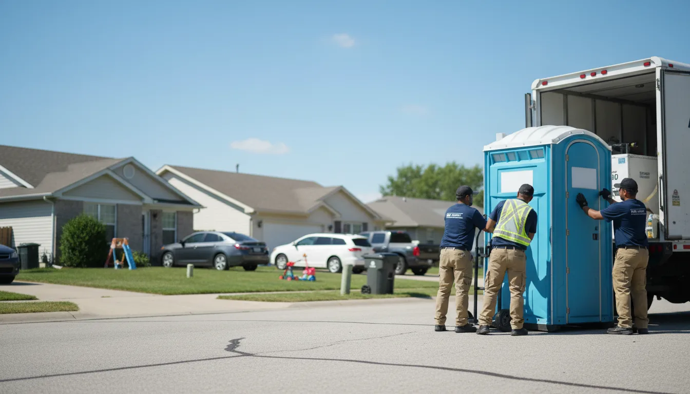 Standard Porta Potty Rentals in Jamestown, MO near me